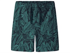 Name It shorts deep jungle with palm leaf print  